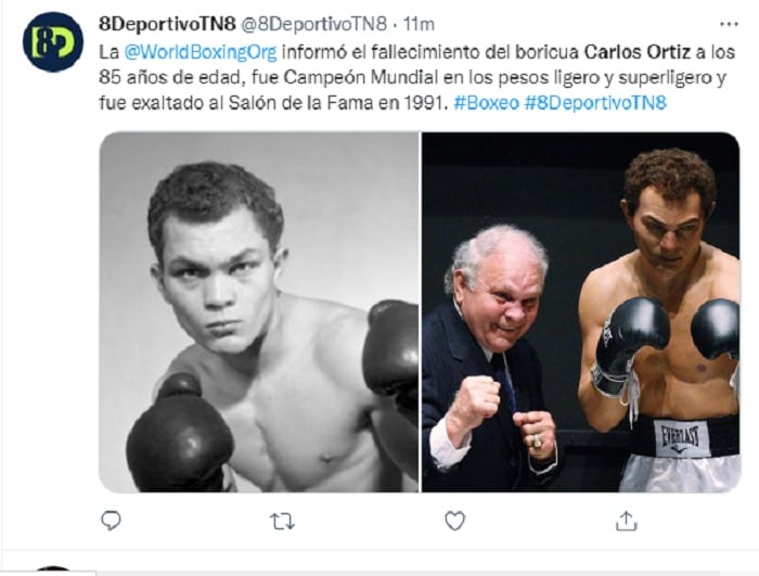 They compare him to Julio Cesar Chavez