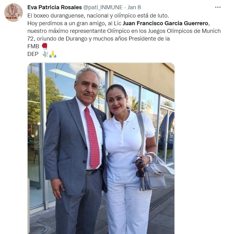 "Hoy perdimos a un gran amigo"