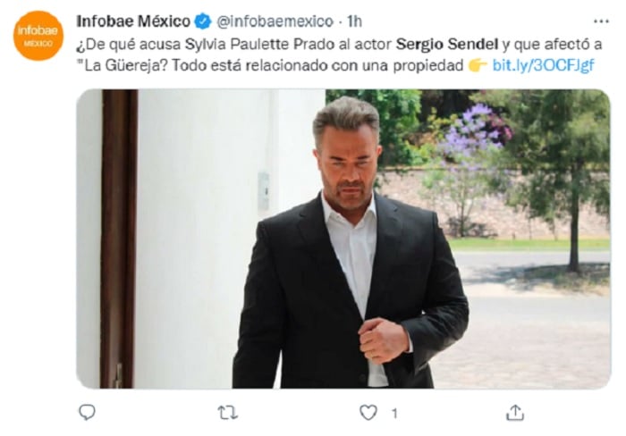 El actor niega las acusaciones