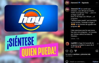 'HOY' SALE DEL AIRE