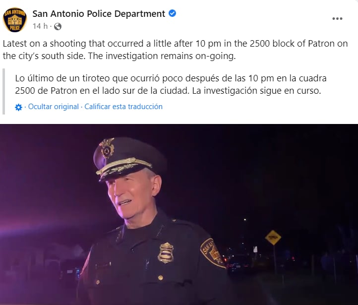 DEADLY SHOOTING SURPRISES FAMILY