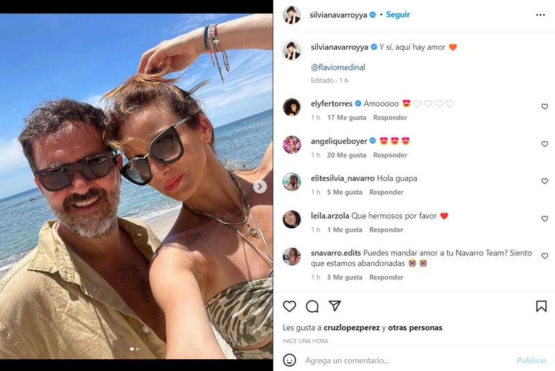 SILVIA NAVARRO... DOES IT PRESENT A NEW PARTNER?