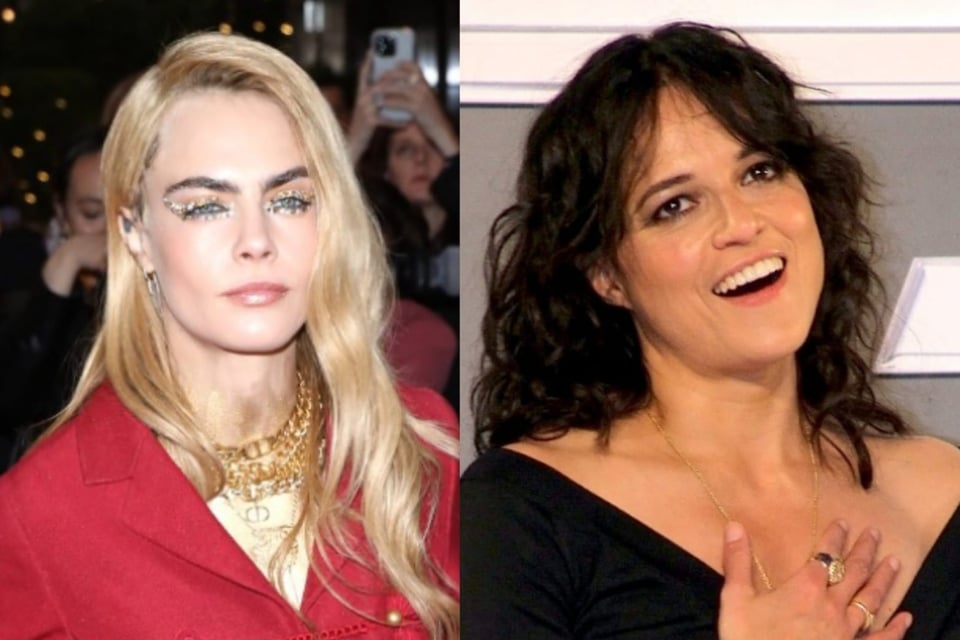 Celebrities who are lesbians, famous lesbians, Michelle Rodriguez, LGBT, Pride,