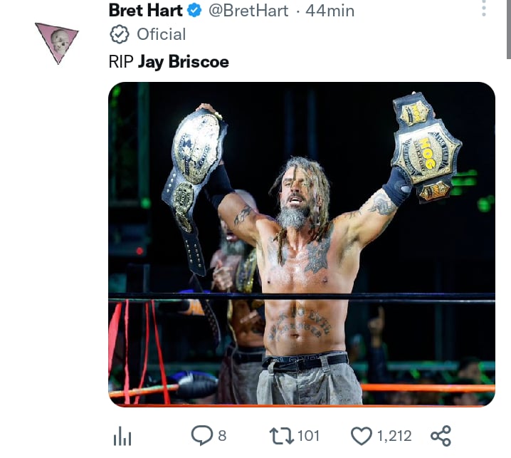 Wrestler Jay Briscoe dies