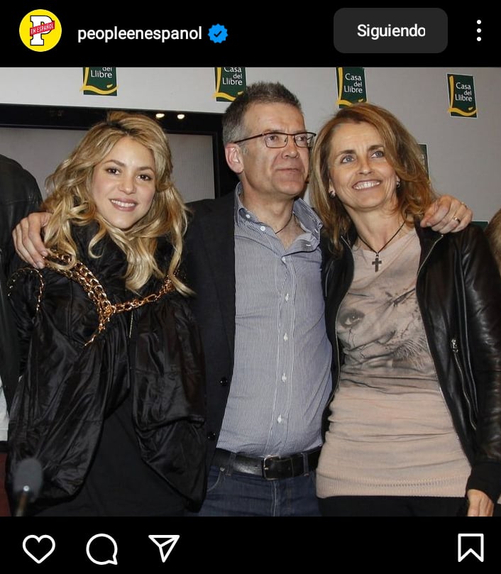 Piqué's parents, don't they plan to continue being Shakira's neighbors?