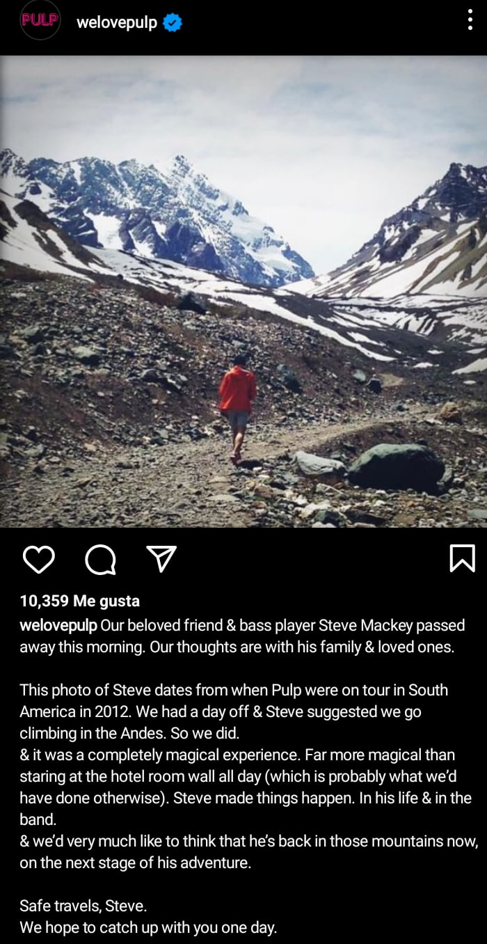 Muere bajista Steve Mackey