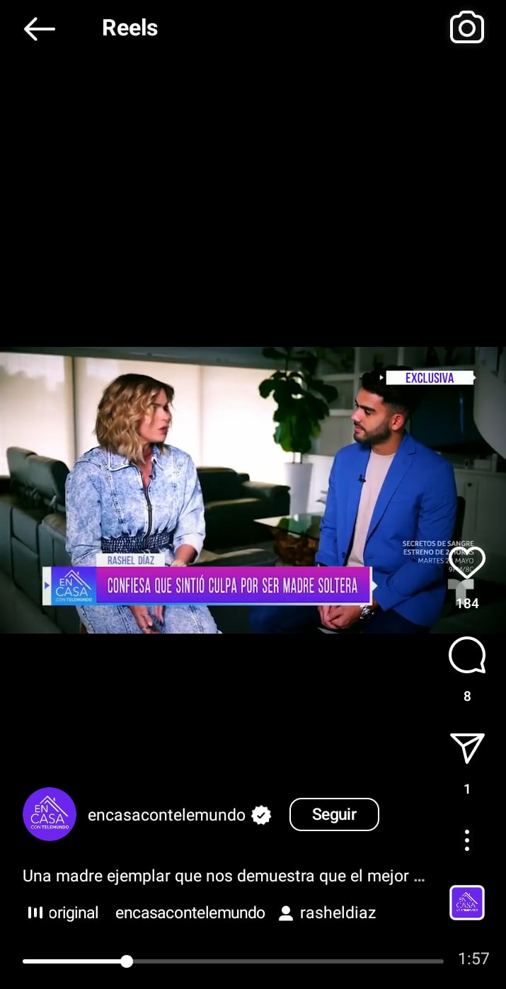 Rashel Díaz returns Telemundo