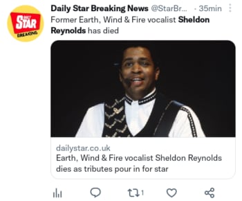 Muere guitarrista Sheldon Reynolds