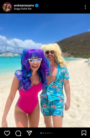 He is enjoying a well-deserved vacation.