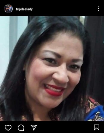 Lady Frijoles de luto
