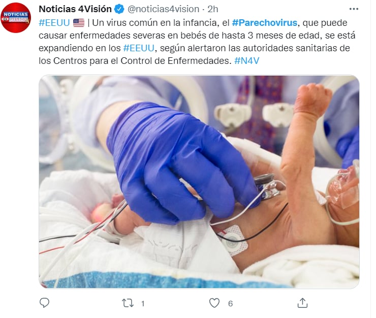 Babies hospitalized for parechovirus: What tests were performed?