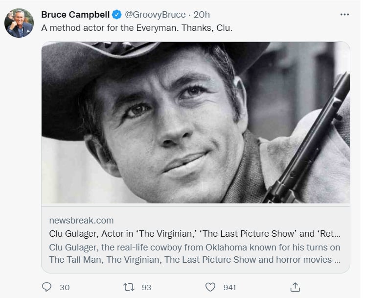 CONFIRMAN LA MUERTE DE CLU GULAGER