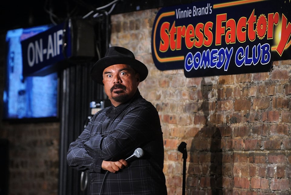 George Lopez Performs At The Stress Factory Comedy Club