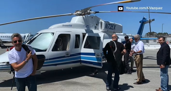 Al Vásquez, helicóptero, Kobe Bryant
