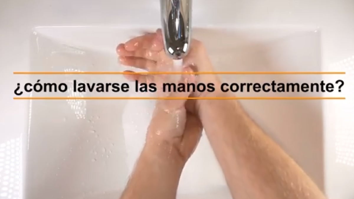 Lavarse las manos: Cómo hacerlo para protegerse del Covid-19 (VIDEO)