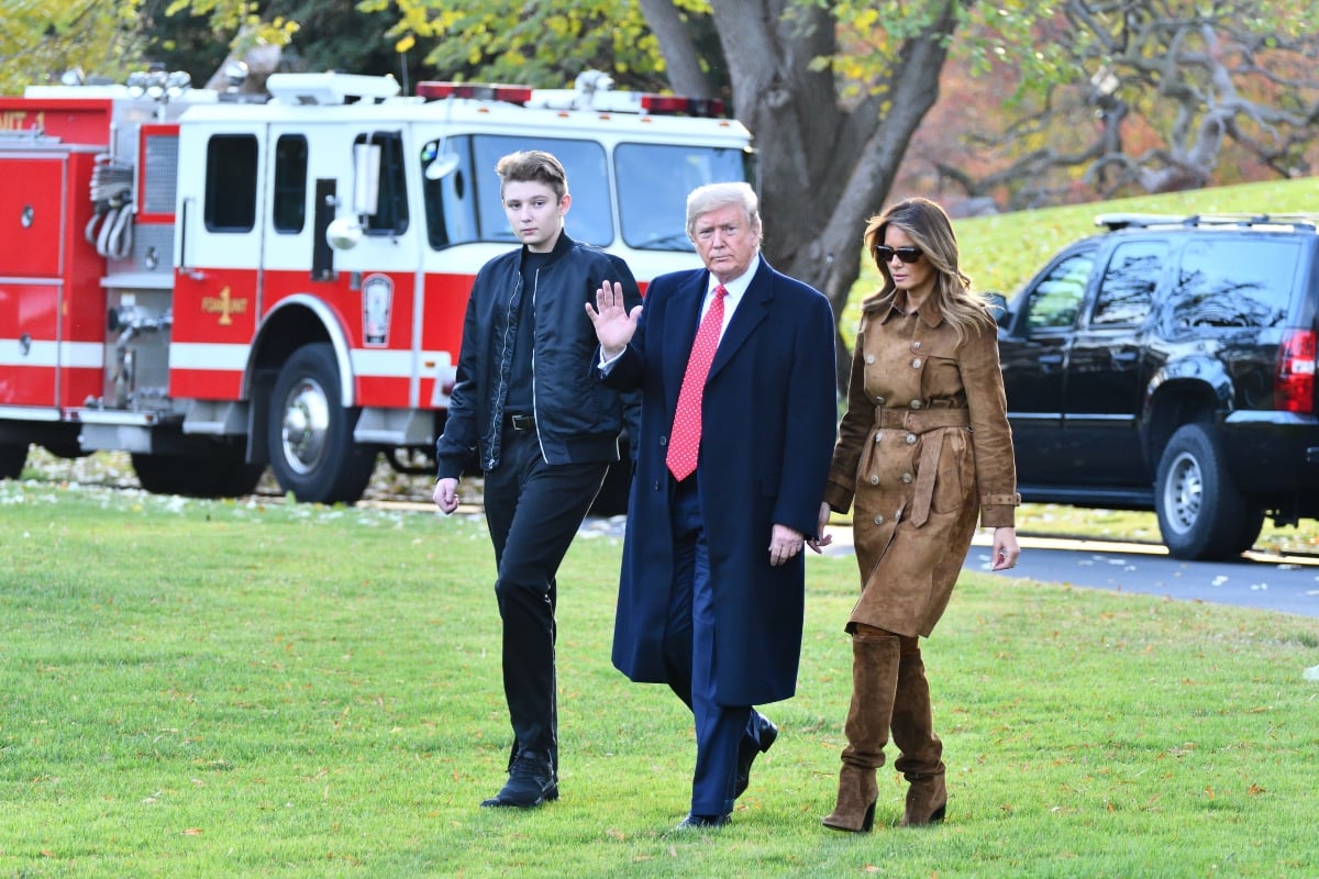 Barron hijo Donald Trump Tik Tok