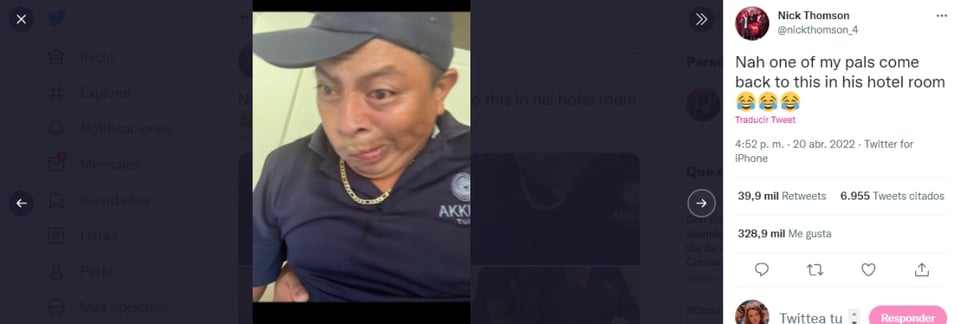 Tourist hotel employee Ketamine: The moment of discovery