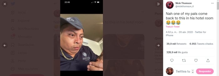 Tourist hotel employee Ketamine: Needed help to get out of the room