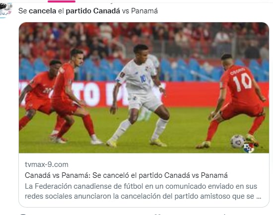 Canada cancels the game: They demand better salaries