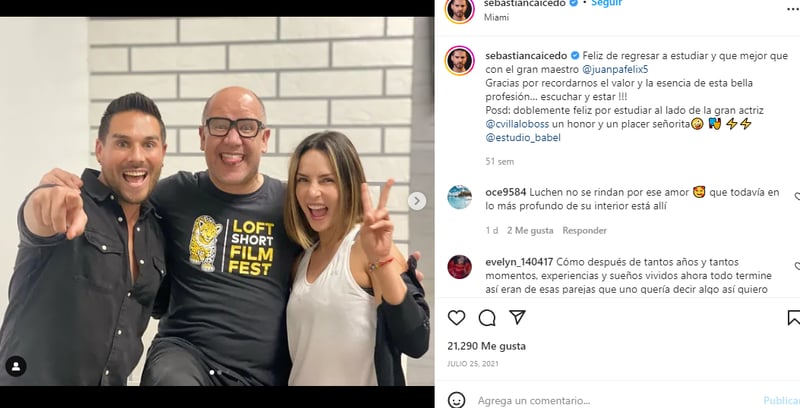 What happened to the relationship between Carmen and Sebastián?