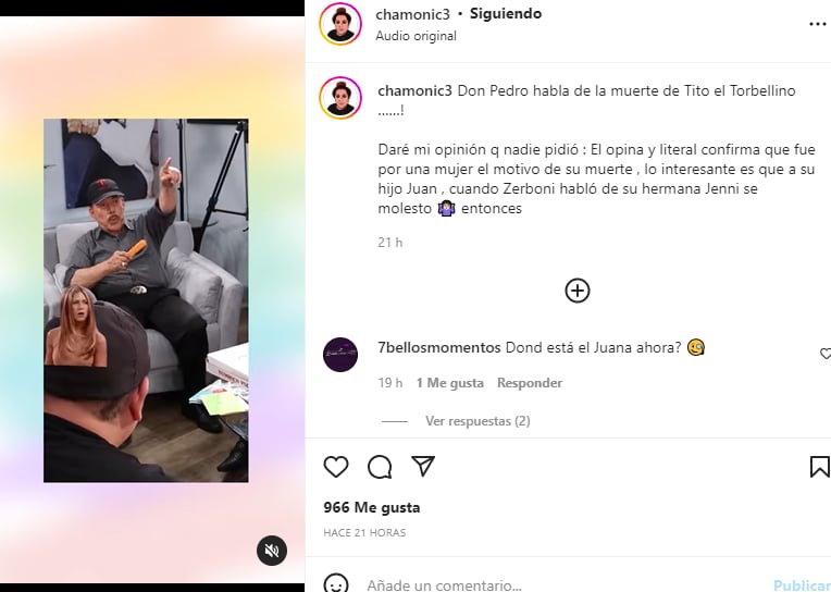 Don Pedro Rivera makes a strong confession