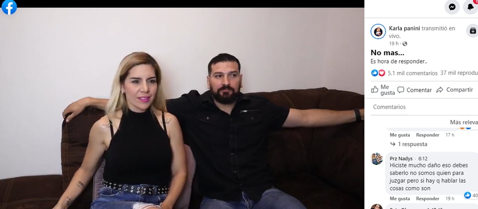 Américo assures that Karla Luna cheated on him