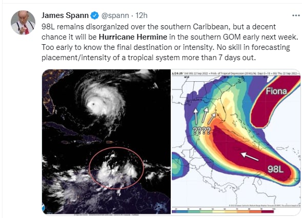 Pronostican nueva tormenta para la siguiente semana