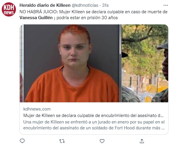 Cecily Aguilar had a trial in January 2023