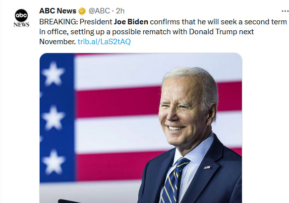 He doesn't want to leave the White House!