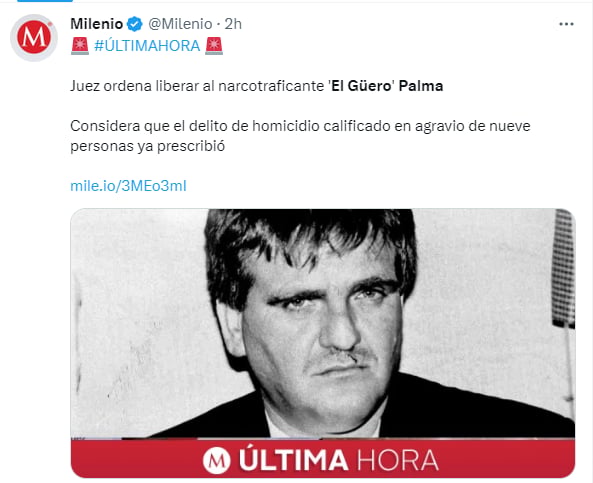Liberation judge Güero Palma: He was free of sins