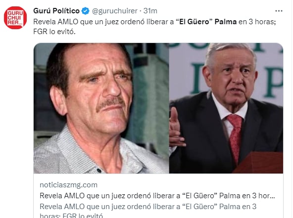 Release Judge Güero Palma: When will he be released?