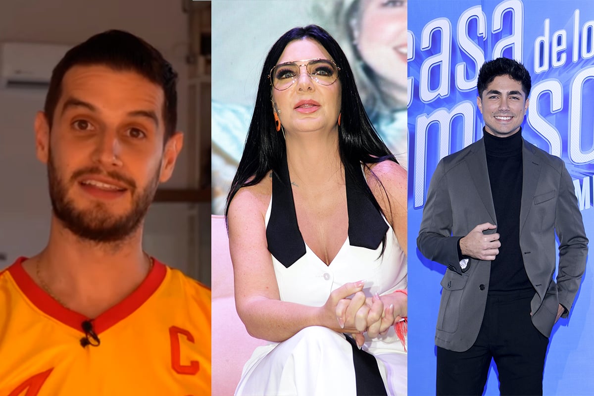 Adrián Marcelo, Sian Chiong, Paola Durante, la casa de los famosos