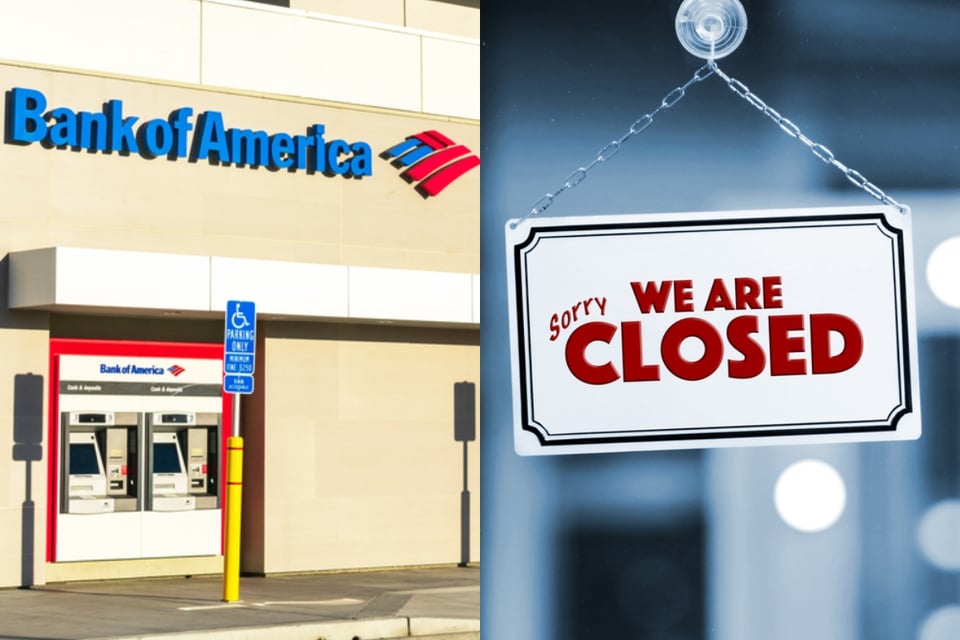 Bank of America clientes, cierres, diciembre, MundoNOW