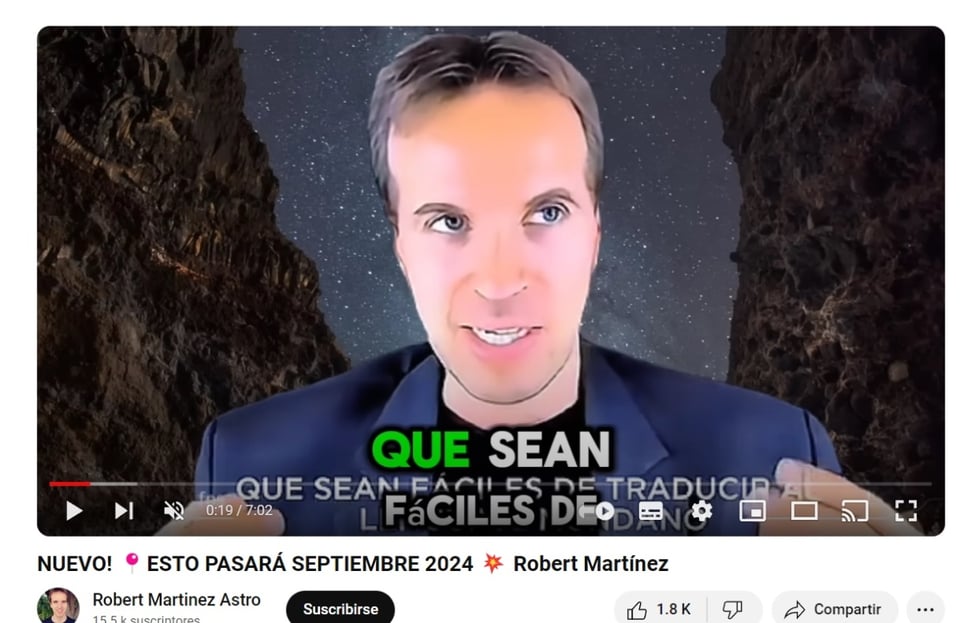 Robert Martínez, YouTube, 2024, octubre, MundoNOW