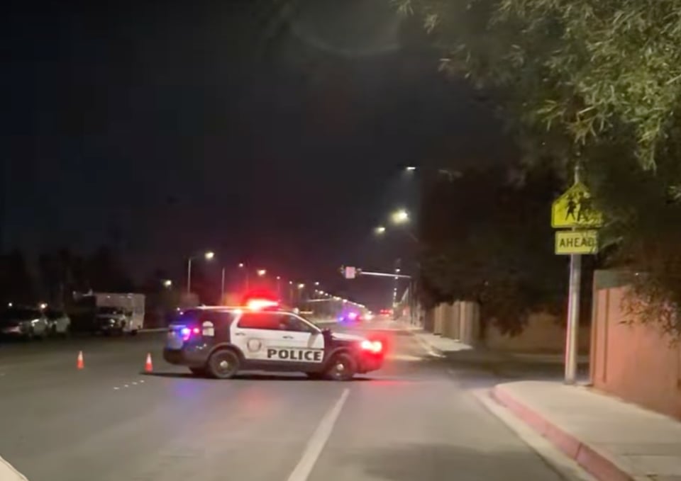 Departamento de Policía Metropolitana de Las Vegas, patrulla, Las Vegas, Nevada, MundoNOW