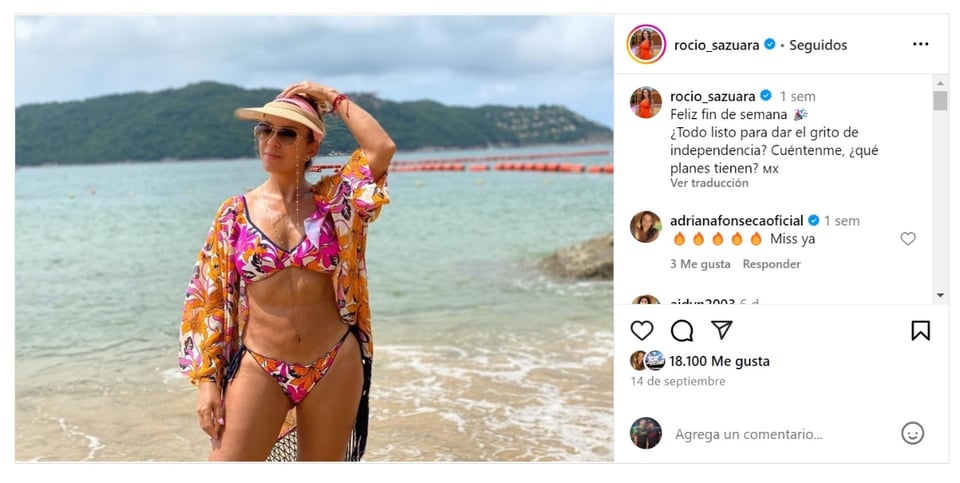 Sánchez Azuara, bikini, playa, 15 de septiembre, MundoNOW