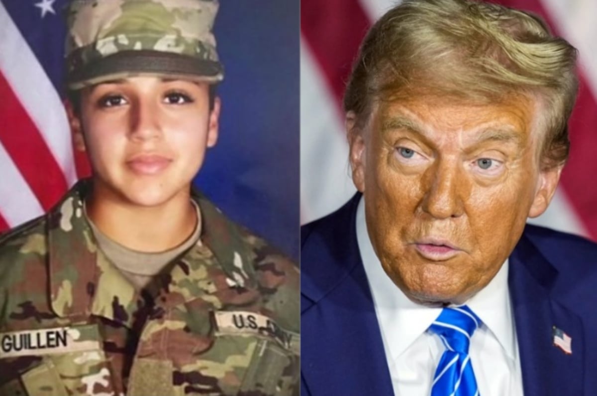 Trump funeral Vanessa Guillén, soldado, presidente, MundoNOW