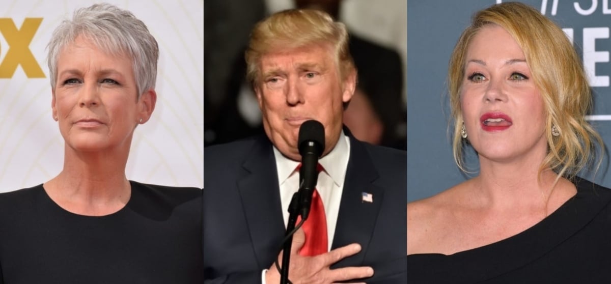Donald Trump Hollywood, Jamie Lee Curtis, Christina Applegate, Billie Eilish, MundoNOW