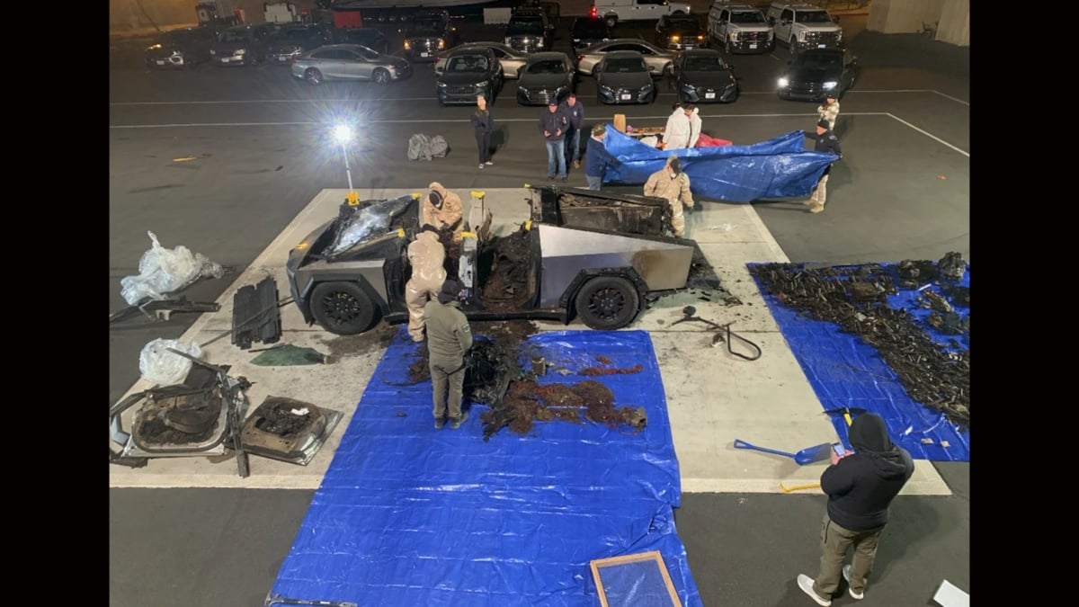 Explosión Cybertruck, Tesla, Trump, Cybertruck Explosion Planned with AI, MundoNOW