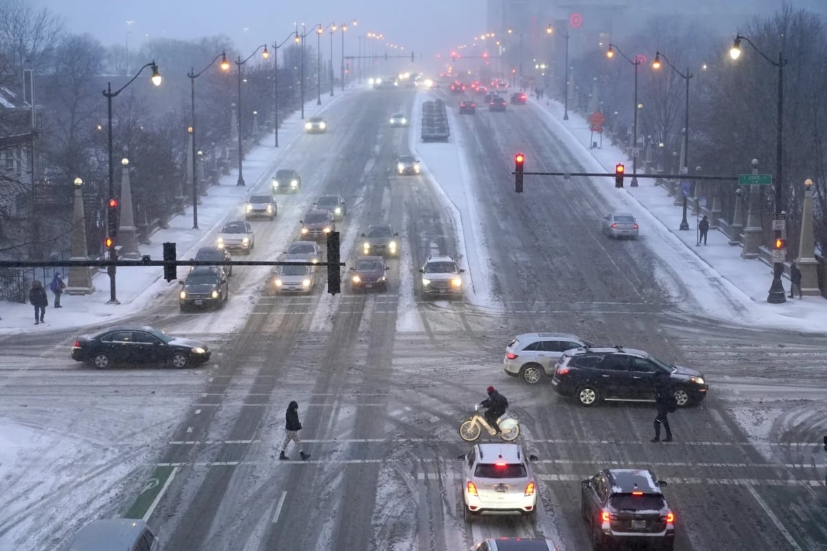 Tormenta de nieve y hielo azotará a gran parte de Estados Unidos