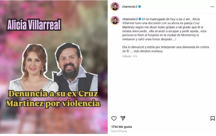 Alicia Villarreal asked for help, full concert, Alicia Villarreal Called for Public Help