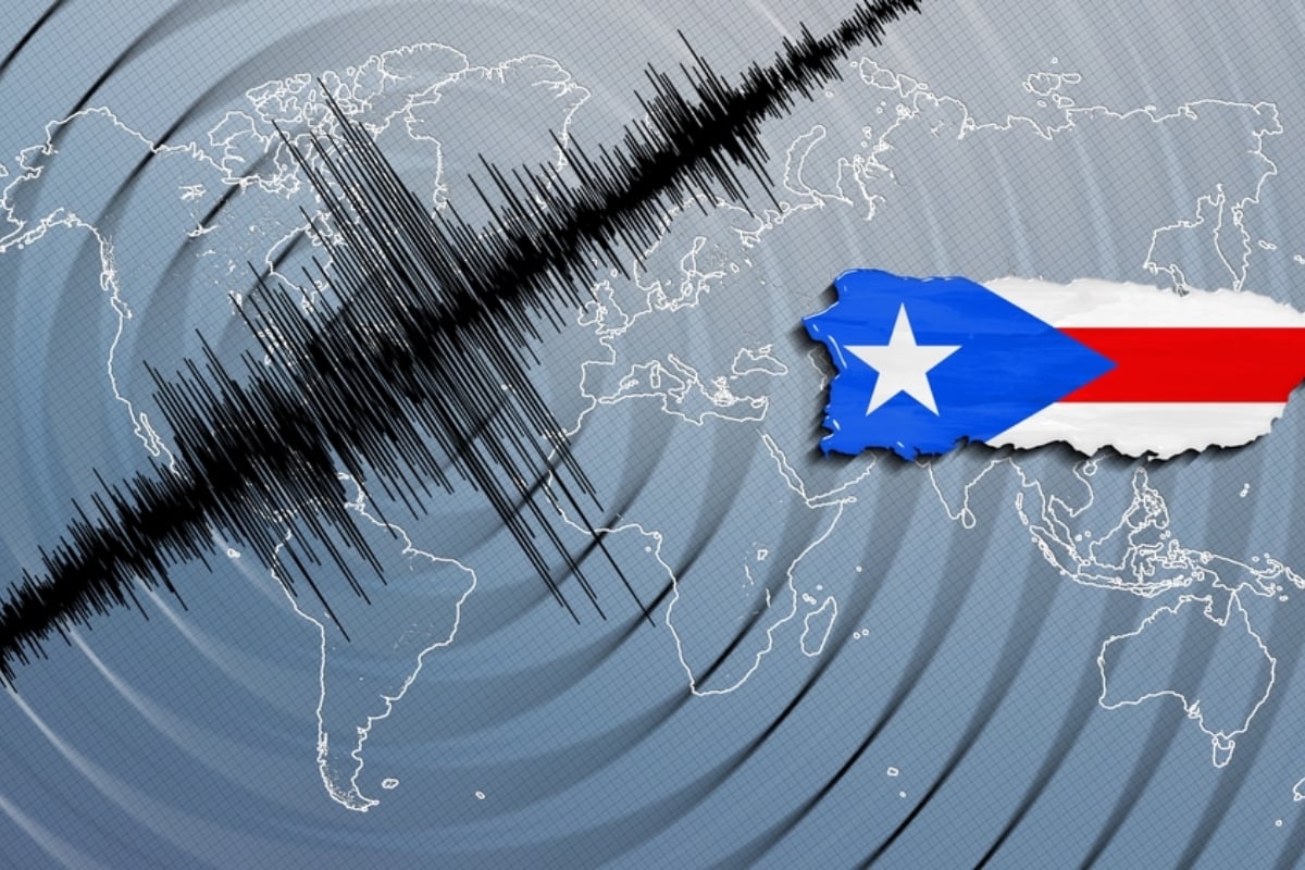 A 5.8 magnitude earthquake is reported in Puerto Rico