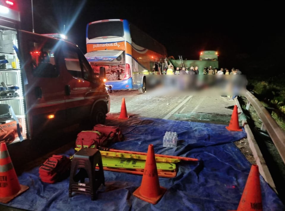 chile, accidente, ruta, muertos, heridos