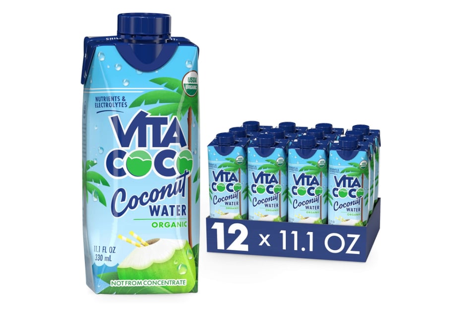 agua, coco, natural, vita