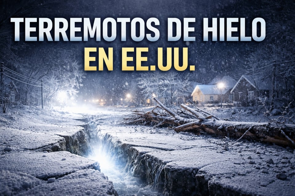 Terremotos de hielo estremecen comunidades durante el frío extremo