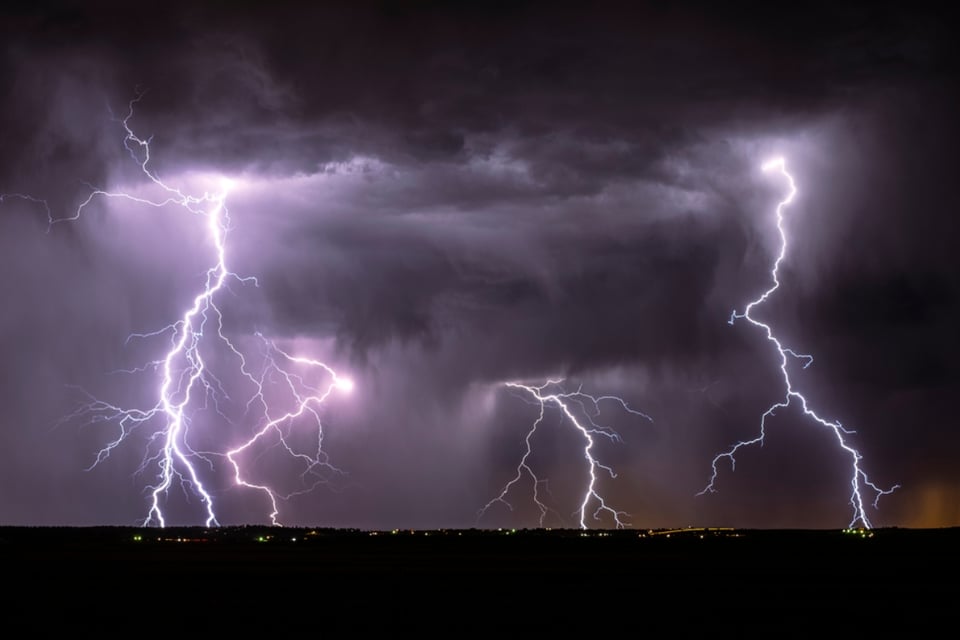 Tormentas eléctricas severas