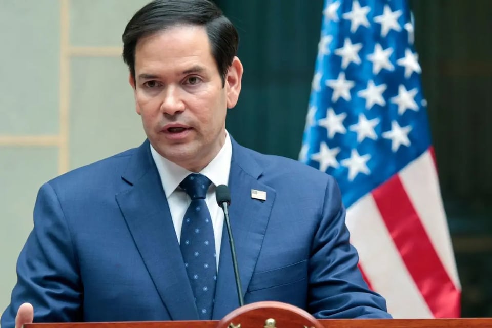 secretaro de estado Marco Rubio