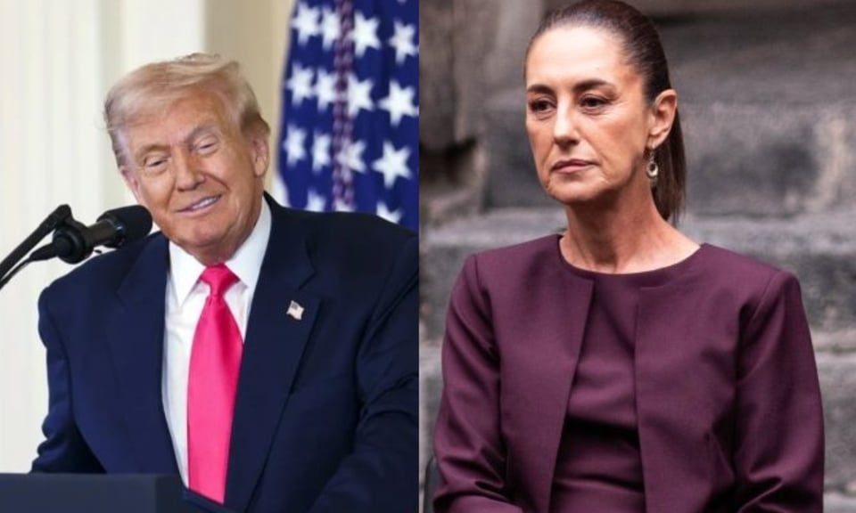 sheinbaum, trump, llamada, acuerdo, intervacnion