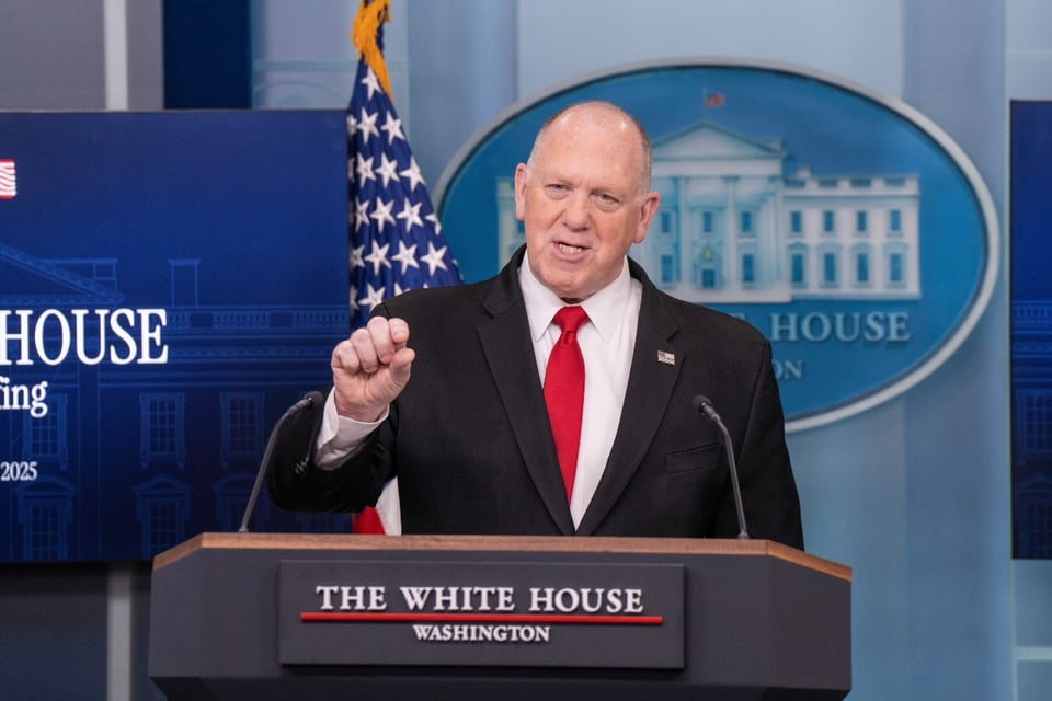 Tom Homan entra en escena tras tiroteos federales en Minnesota