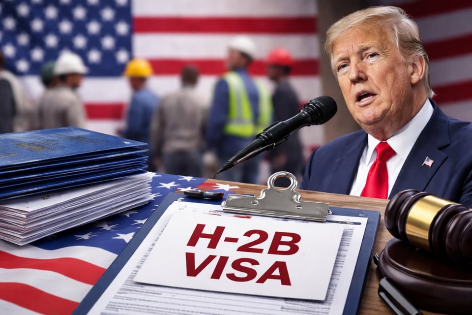 Visas H-2B y la decisión del gobierno